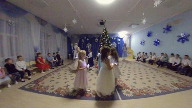 Новогодний праздник в подготовительной группе №5 смотреть онлайн