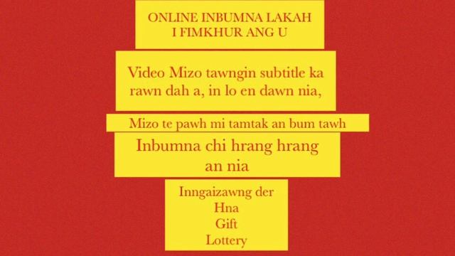 Online Inbumna lakah i fimkhur ang u - inbumna chi hrang hrang te / Online fraud смотреть онлайн