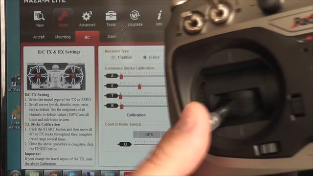 NAZA And Radiolink AT9