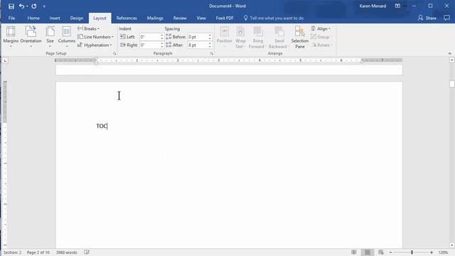 MS Word - Cover page, TOC / Roman Numerals and normal page numbering by Chris Menard смотреть онлайн