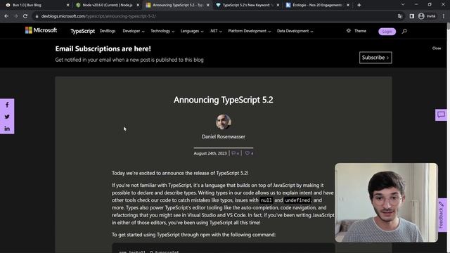 Bun v1.0 en production ? - Actus JS de la semaine (11 septembre 2023) смотреть онлайн