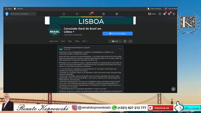 Consulado Geral do Brasil em Lisboa retoma atendimento presencial Ep 285 смотреть онлайн