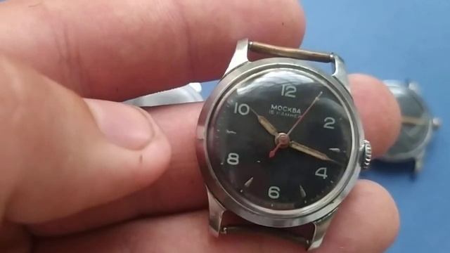 Винтажные часы 1МЧЗ "Москва" смотреть онлайн