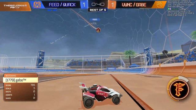Feed & Quack vs Vync & Gabe | Rocket League Volleyball Workshop Showmatches Week 16 Undercard смотреть онлайн
