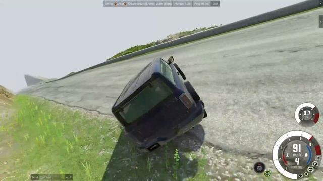 Downhill Race in the WEIRDEST Cars Ever! - BeamNG Drive Multiplayer Mod смотреть онлайн