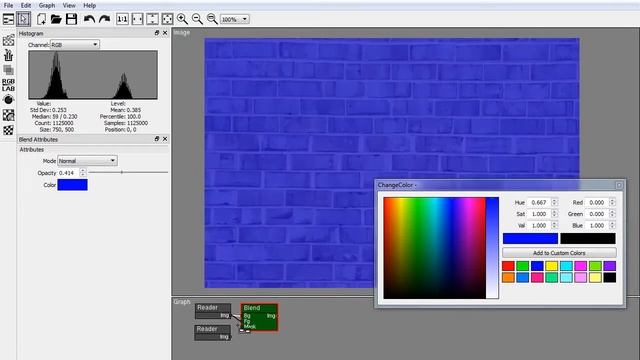 PixaFlux: Blend node - Blend background and foreground images and colors. смотреть онлайн