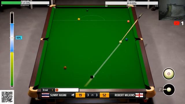 Snooker 2019 карьера за Sunny Akani #65 смотреть онлайн