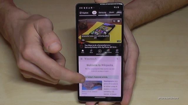 Google Pixel 7 (Pro): How to split the screen? (Multi Window) смотреть онлайн