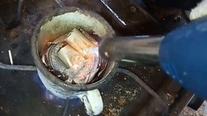 Как плавить алюминий на газовой плите