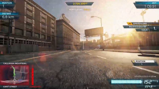 Need for Speed Most Wanted (2012) Most Wanted 3 Bugatti Veyron Super Sports [FULL-HD] смотреть онлайн