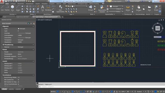 Die Dritte Dimension - Lasercutting mit AutoCAD 2017 смотреть онлайн