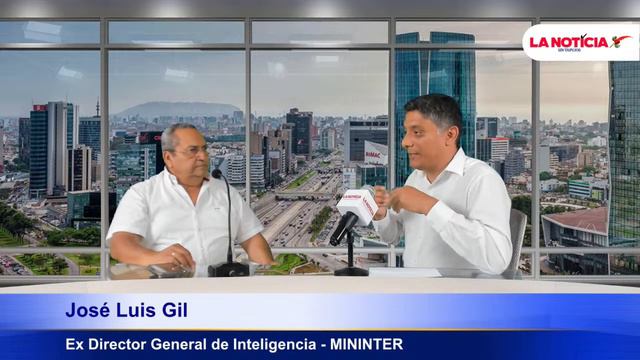 La Noticia al Día | Invitado: José Luis Gil, Ex Director General de Inteligencia - MININTER смотреть онлайн