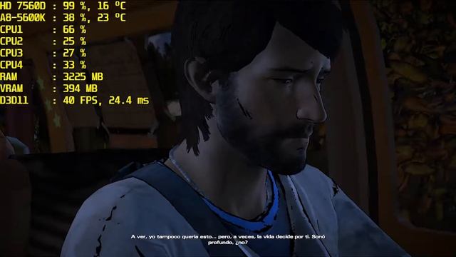 TWD: A New Frontier | HD 7560D (APU) | A8 5600K | 8GB RAM смотреть онлайн