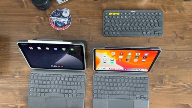 iPad Pro bu kılıfla dizüstü bilgisayara dönüşüyor.En iyi klavyeli kılıf Logitech Combo Touch videos смотреть онлайн