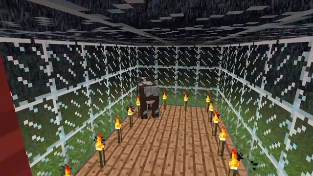 Minecraft - свинья vs. коровы !РЭП БИТВЫ #3 смотреть онлайн