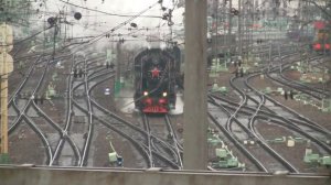 Ретро-поезд, паровозы Л-2057 и Л-5259