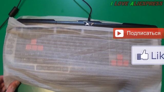 ИГРОВАЯ КЛАВИАТУРА С АЛИЭКСПРЕСС / КЛАВИАТУРА A4TECH G800V ИЗ КИТАЯ смотреть онлайн