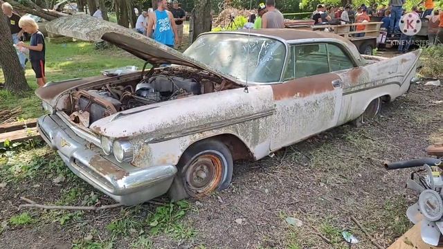 Mustang Hoard Abandoned In Woods Sold At Auction! + 1959 Desoto, Dodge Police Car & Classic Fords!
