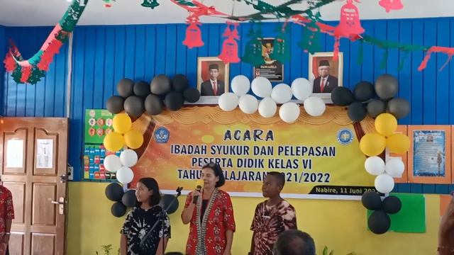 (SD SION YPK Nabire) Ibadah Syukur dan Pelepasan Peserta Didik Kelas VI Tahun Pelajaran 2021/2022. смотреть онлайн