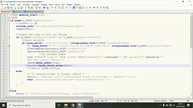 HOW TO VALIDATE USER LOGIN FORM | STUDENTS’ INFORMATION SYSTEM | LESSON 5 смотреть онлайн