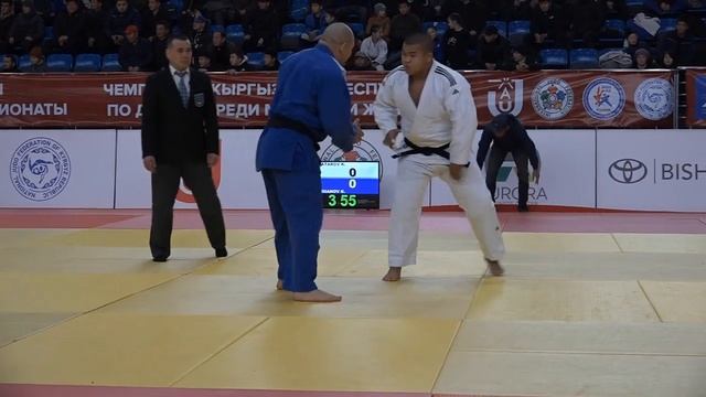 Дзюдо. Чемпионат Кыргызстана-2022. Категория до +100 кг смотреть онлайн