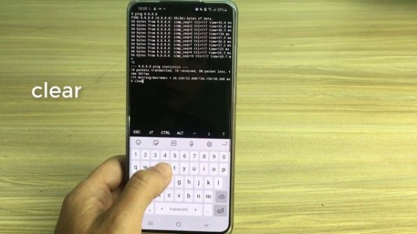 CMD PING, TRACEROUTE с вашего телефона