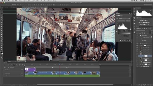 Edit Video in Photoshop (Part 6) | Color Correcting Video in Photoshop CC смотреть онлайн