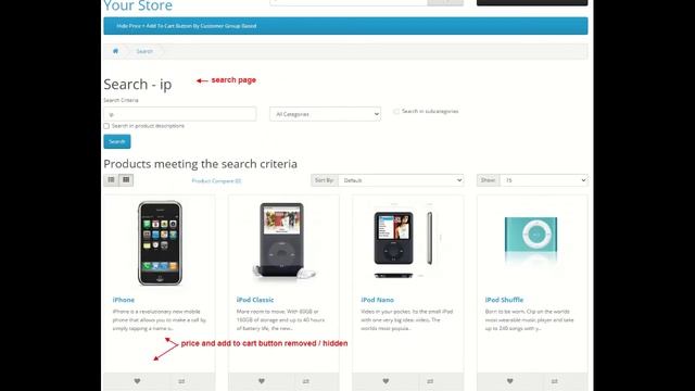 Hide Price + Add To Cart Button By Customer Group Based - OpencartTools смотреть онлайн