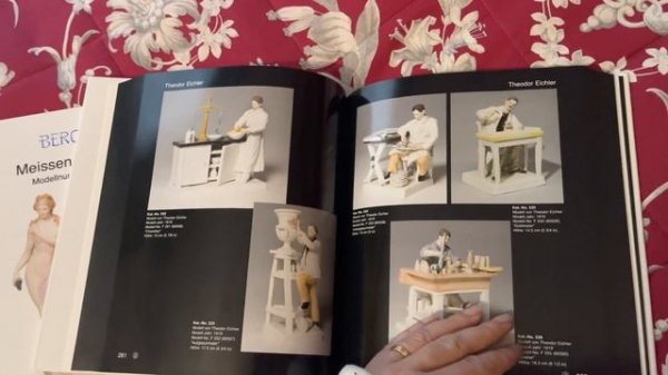 Обзор полного издания Bergmann о пластике завода Meissen