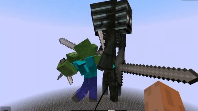 battle mod minecraft java titan mobs смотреть онлайн