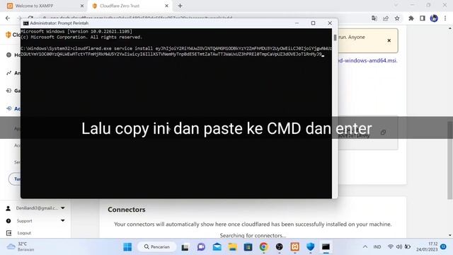 Cara Mengonlinekan Website Localhost Dengan Cloudflare, di Windows - Metode Baru смотреть онлайн