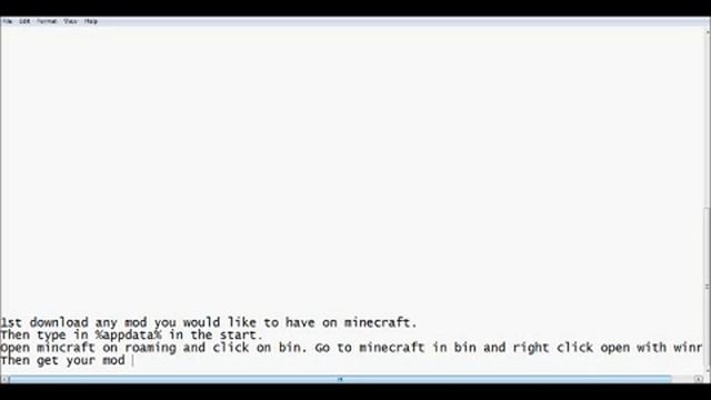 Minecraft- How to install a mod смотреть онлайн