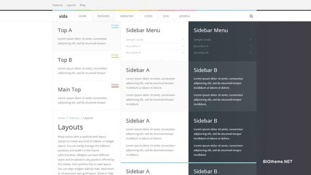 Vida - YOOtheme Joomla! Template | BIGtheme.NET смотреть онлайн