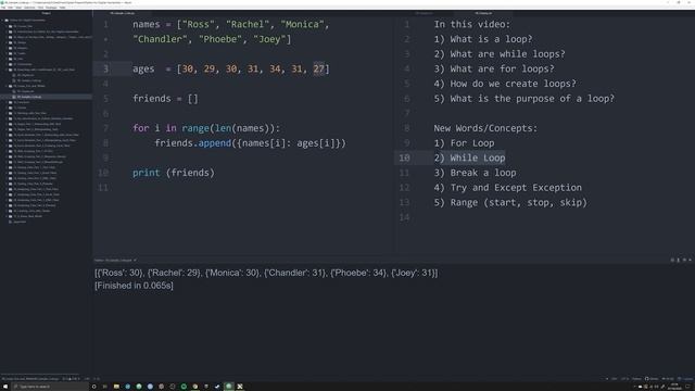 For and While Loops - Python for DH 09 (Revised) смотреть онлайн