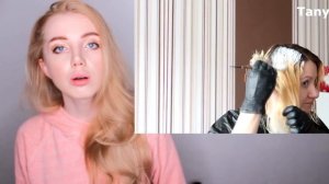 РЕАКЦИЯ НА ОКРАШИВАНИЕ ХВОСТИКАМИ. ТРЕШ ОМБРЕ В ДОМАШНИХ УСЛОВИЯХ