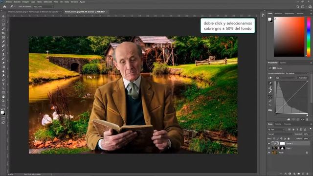 Cambiar el fondo de una foto en Photoshop CC 2020 смотреть онлайн