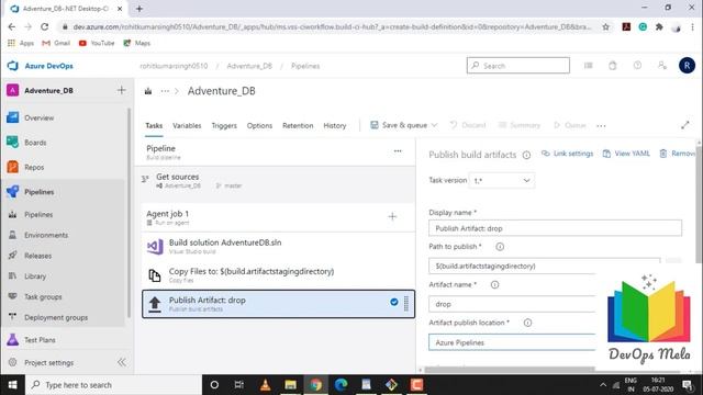 Complete series of Azure SQL database deployment using Azure DevOps CI/CD pipeline смотреть онлайн