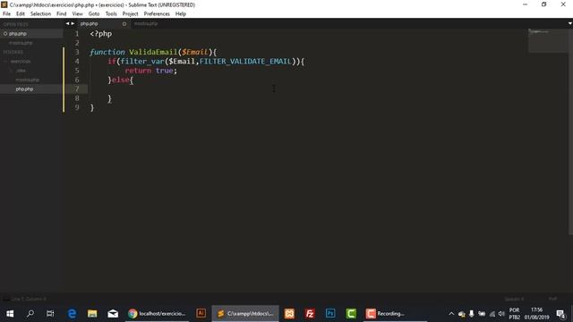 Funcão para validar email em php смотреть онлайн