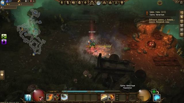 Drakensang Online Игра за война прохождение #3, Битва с капитаном Джереми, Разрушительная иномагия смотреть онлайн