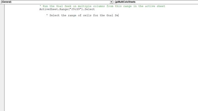 Excel VBA: Goal Seek across columns, across sheets смотреть онлайн