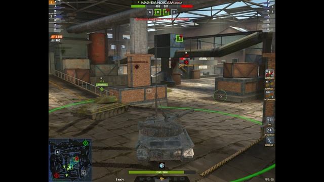 Невероятно красивый бой на 60 ТР в игре WORLD OF TANKS BLITZ! смотреть онлайн