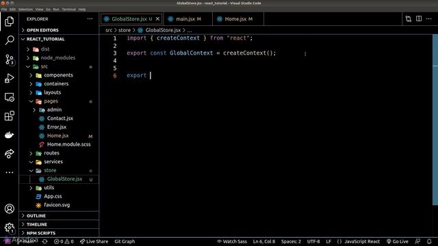 Ep41 - React Context API & Provider смотреть онлайн