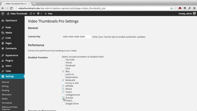 Video Thumbnails Pro for WordPress смотреть онлайн