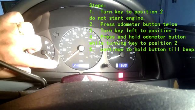 W163. Mercedes Benz ML Class FSS (service light) Reset Video ML320 смотреть онлайн