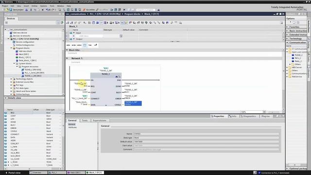 Siemens S7 send data to PC Comunication S7 with PC смотреть онлайн