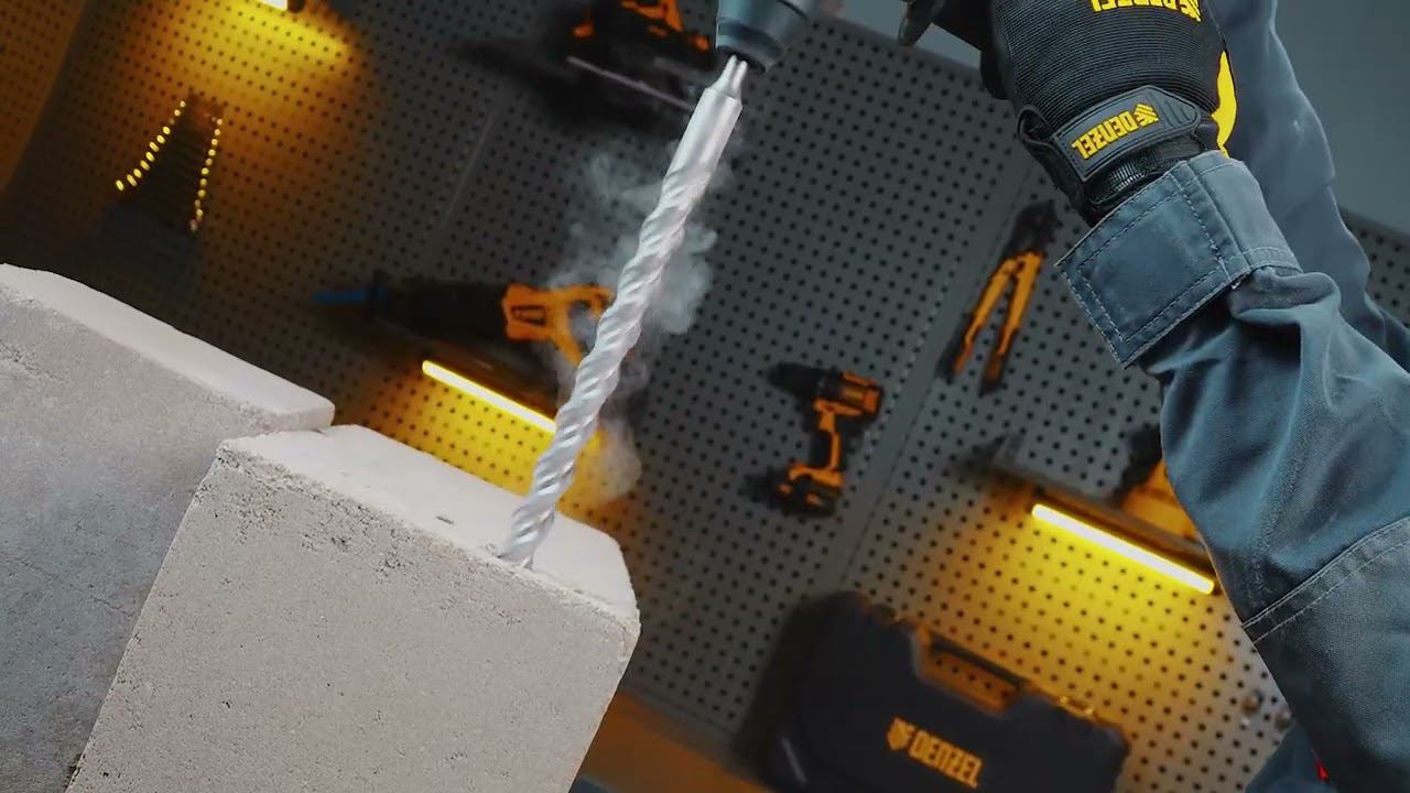 Бур DENZEL 705048 705033 705026 смотреть онлайн