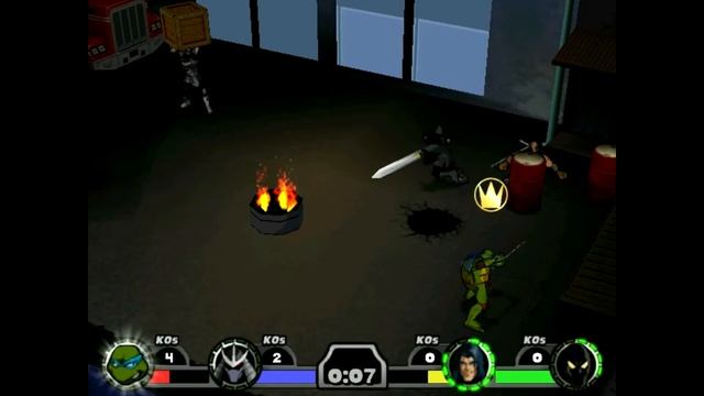 Играем в ? TMNT: Mutant Melee #1