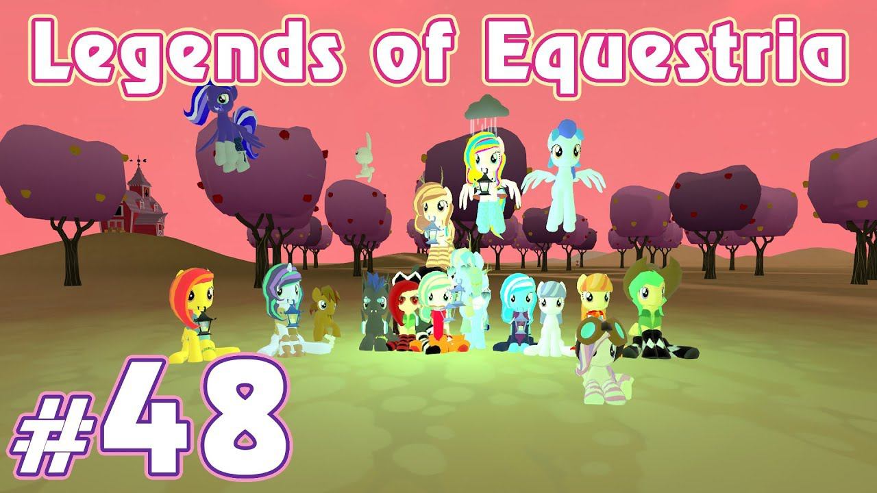 Сходка на Пасху (уборка зимы, путь в замок) - Legends of Equestria - #48 смотреть онлайн