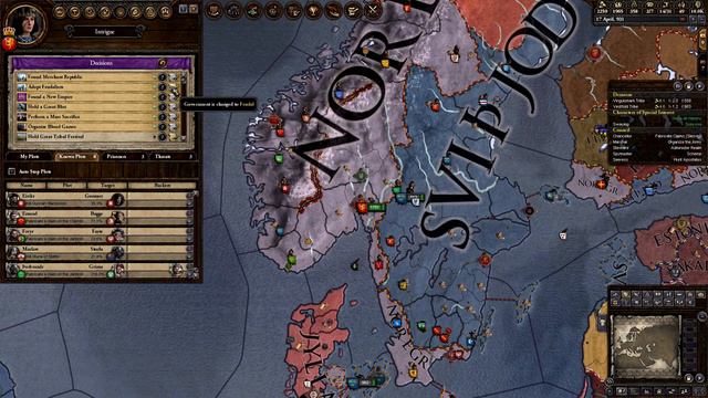 Crusader Kings 2 Holy Fury - Fairhair Conquers Norway #23 смотреть онлайн