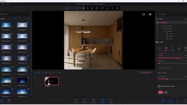 Twinmotion 2023.2 | Render Kitchen смотреть онлайн